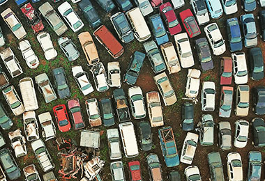 automobile salvage yard